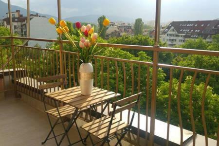 Center Apartment With Amazing View Sofia Extérieur photo